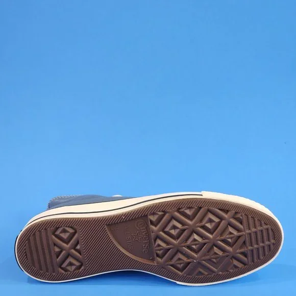 Converse Chuck 70 Hi Deep Waters/Egret/Black Canvas Unisex Sneakers A00752C NWT - Picture 4 of 6